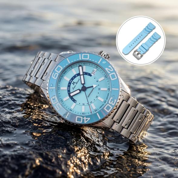 Jean Marcel Herrenuhr "Maris Ti500 GMT" Titan - 113860000000 - 1 - 588px