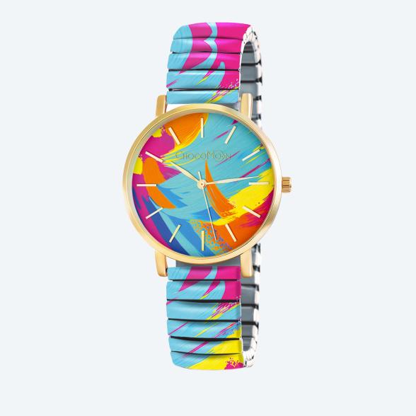 ChocoMoon Damenuhr "Neon Splash" Quarz - 113860900000 - 1 - 588px
