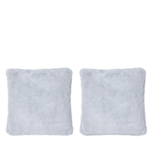 2 Fellkissen hellgrau 45x45cm - 113869300000 - 1 - 588px