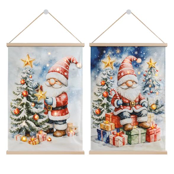 LED-Wandbild 2er Set Wichtel - 113878800000 - 1 - 588px