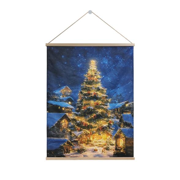 LED-Wandbild Weihnachtsidylle - 113879300000 - 1 - 588px