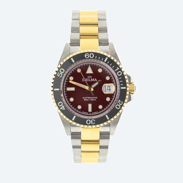 DELMA Herren "Commodore Ceramic" Automatik bicolor - 113881000000 - 1 - 588px