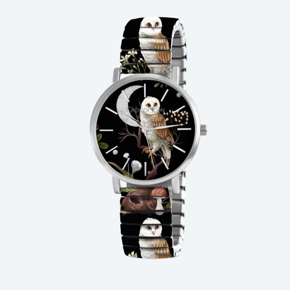 ChocoMoon Damenuhr "Silver Night Owl" Quarz - 113881200000 - 1 - 588px
