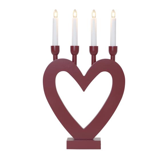 Kerzenständer rotes Herz - 113884600000 - 1 - 588px