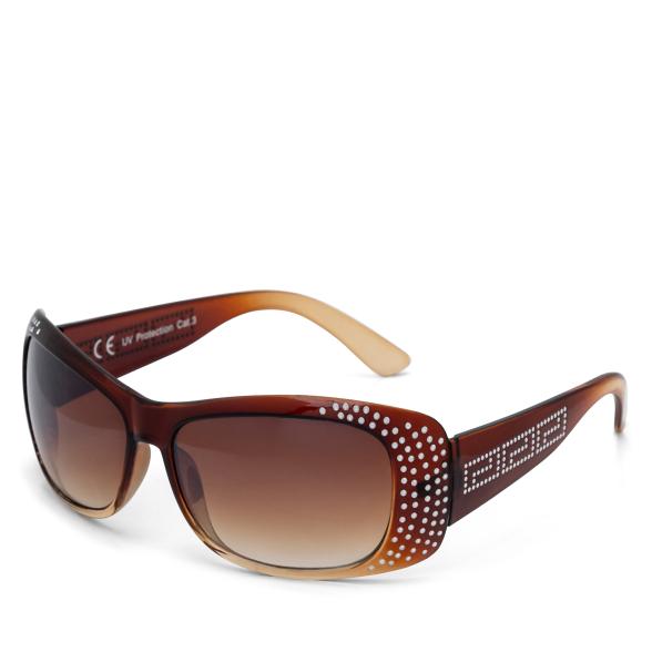 Sonnenbrille braun mit Glitzersteinchen - 113885400000 - 1 - 588px