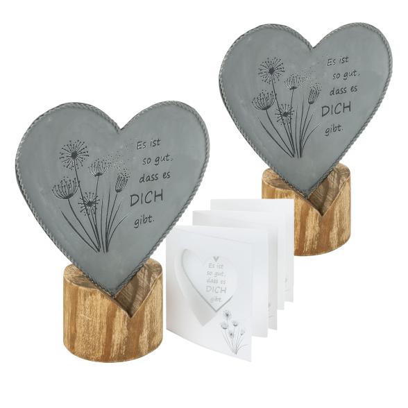 2er Set Deko-Geschenk Herz - 113889900000 - 1 - 588px