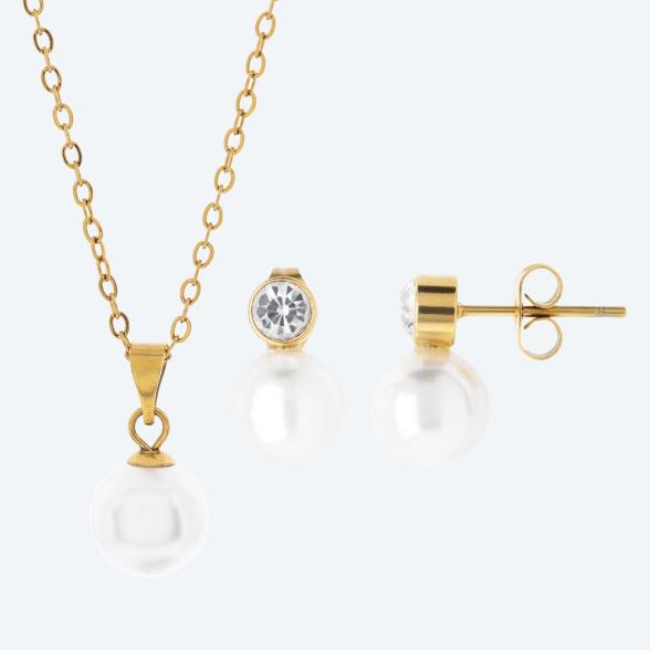 SET: 3-teilig Edelstahl vergoldet MKPerle - 113901000000 - 1 - 588px