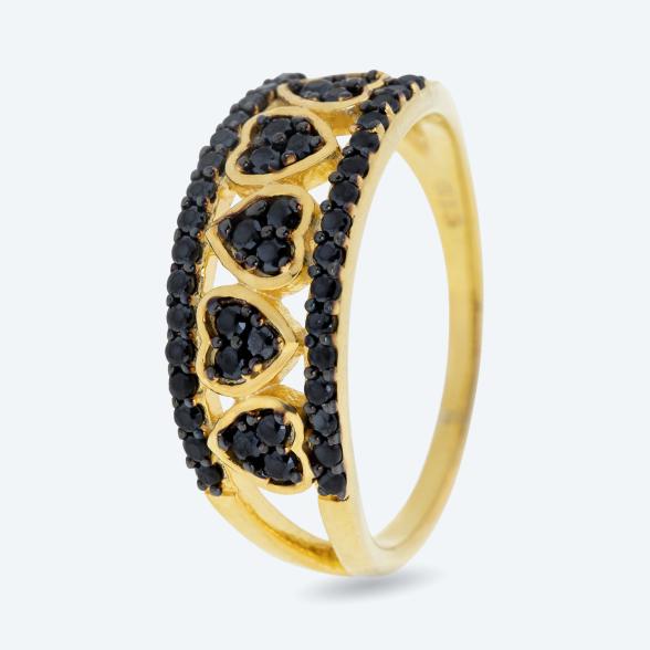 Ring 925 Sterling Silber vergoldet Spinell 17 - 113901100001 - 1 - 588px