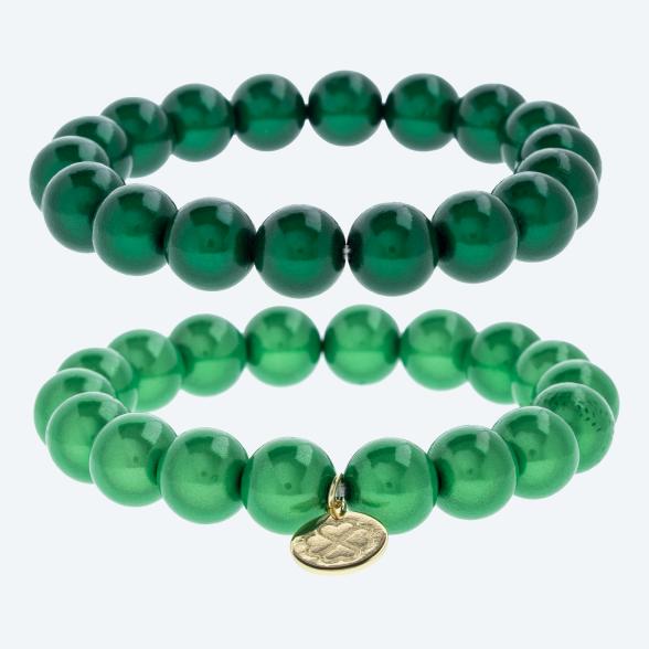 SET: 2x Armbänder Lucky Pearls grün - 113903000000 - 1 - 588px