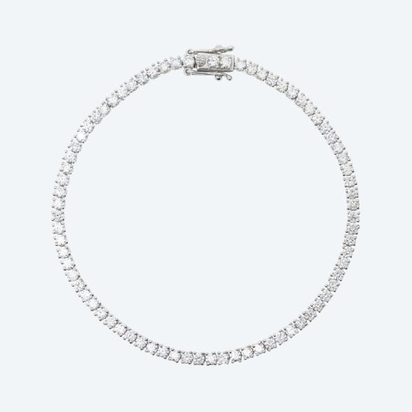 Christian Materne Armband 925 LG Brillanten rhodiniert - 113905400001 - 1 - 588px