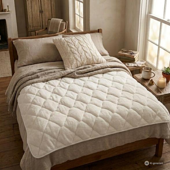 Sherpa-Lammfelloptik Bettdecke 135x200cm - 113906400000 - 1 - 588px