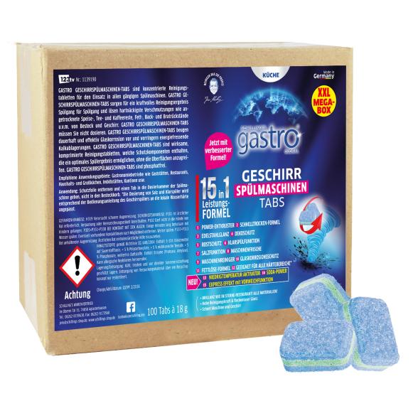 gastro 100 Stück Geschirrspültabs 15in1 - 113919000000 - 1 - 588px