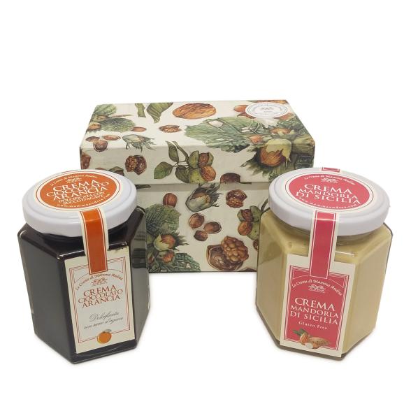 DUO Mandelcreme & Schokoladen Orangencreme2x200g - 113921300000 - 1 - 588px