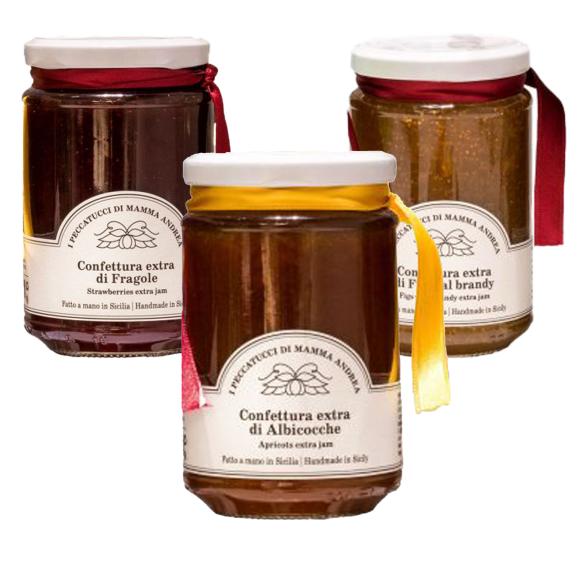 Marmeladen Trio - Erdbeere, Feige& Aprikose - 113921900000 - 1 - 588px