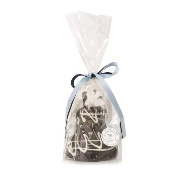 Glocke aus Zartbitterschokolade mit Pistazien - 113924200000 - 1 - 588px