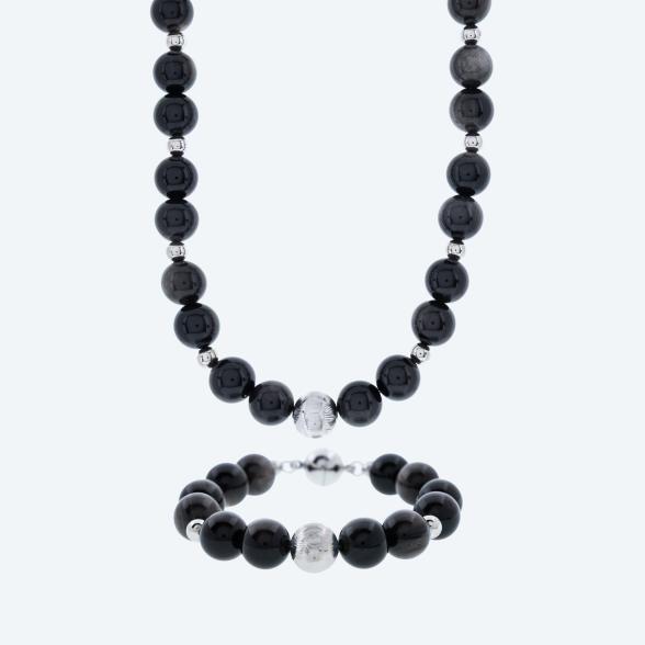 Christian Materne SET Collier+Armband Obsidian - 113925500000 - 1 - 588px
