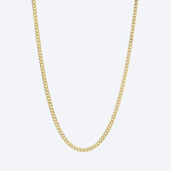 Panzerkette 925 Silber vergoldet ca. 60cm - 113928900000 - 1 - 588px