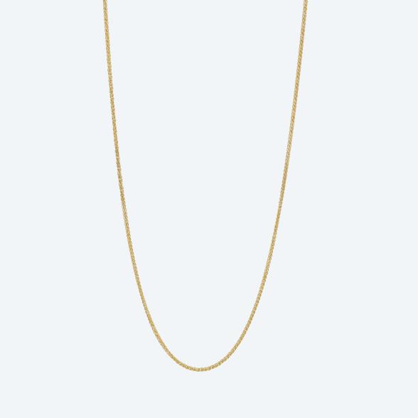 Zopfkette 925 St. Silber vergoldet ca. 55cm - 113929100000 - 1 - 588px