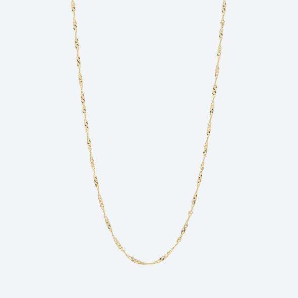 Singapurkette 925 St. Silber vergoldet ca. 60cm - 113930000000 - 1 - 588px