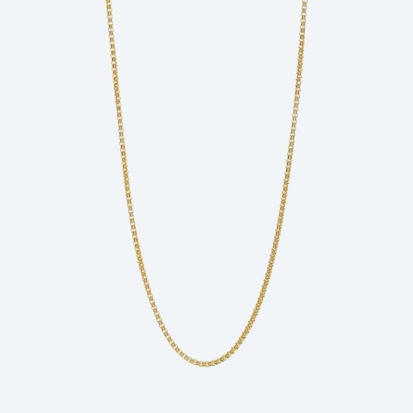 Venezianerkette 925 St. Silber vergoldet ca. 55cm - 113930100000 - 1 - 588px