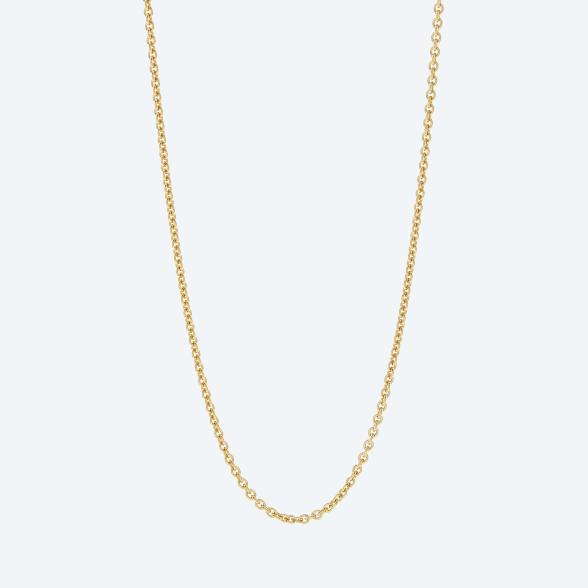 Ankerkette 925 St. Silber vergoldet ca. 50cm - 113931800000 - 1 - 588px