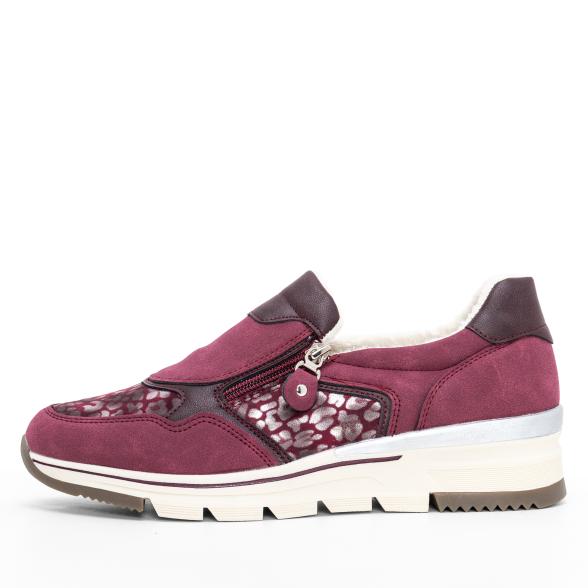 TOPWAY COMFORT Damenslipper burgundy 36 - 113934800001 - 1 - 588px