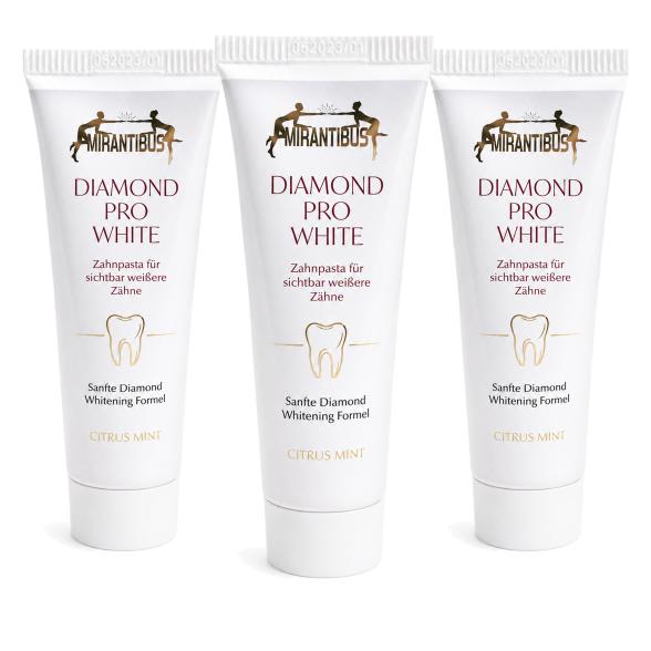 MIRANTIBUS Zahnpasta Diamond Pro White 3x50ml - 113941200000 - 1 - 588px