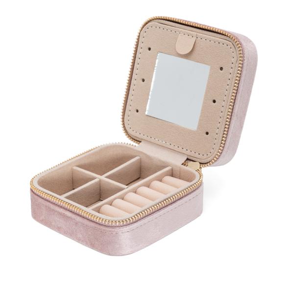 Samt Schmuck/Reise-Etui rosa - 113947500000 - 1 - 588px