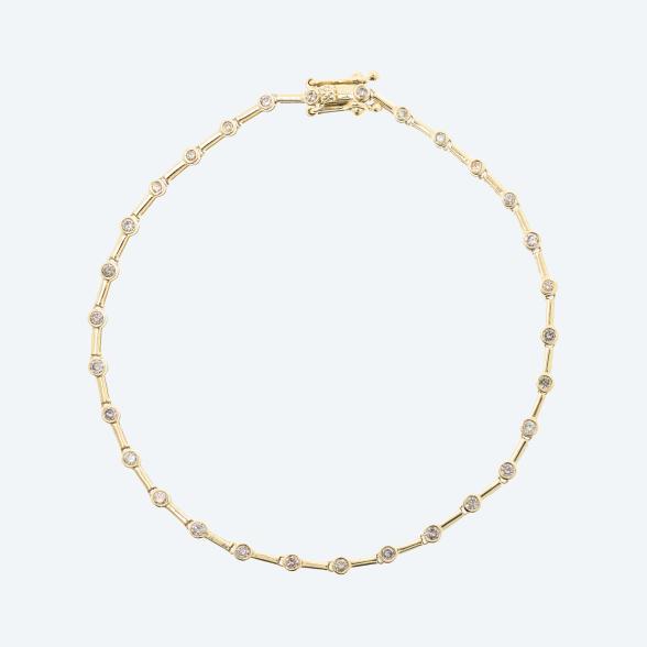 Armband 375 Gelbgold Brillanten - 113951200000 - 1 - 588px