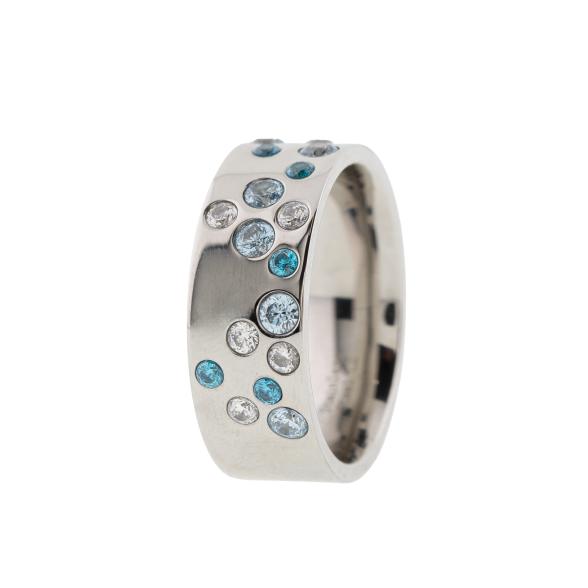Ring Edelstahl rhodiniert Zikonia 18 - 113955800002 - 1 - 588px