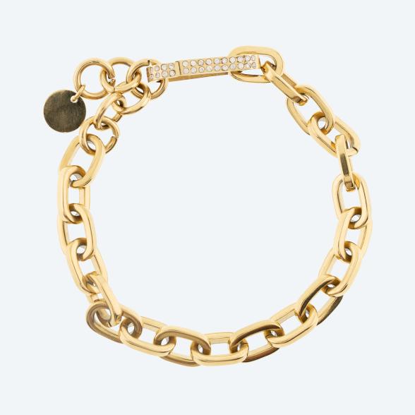 Armband Edelstahl vergoldet Zirkonia - 113956600000 - 1 - 588px