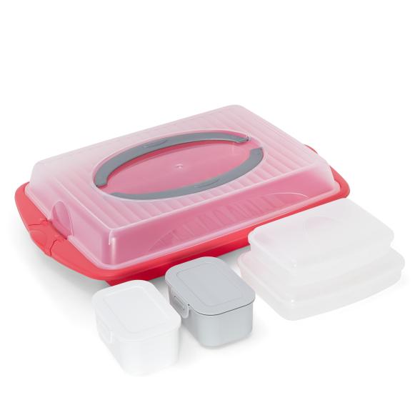 Rival Kuchentransportbox Rot Set - 114009700000 - 1 - 588px
