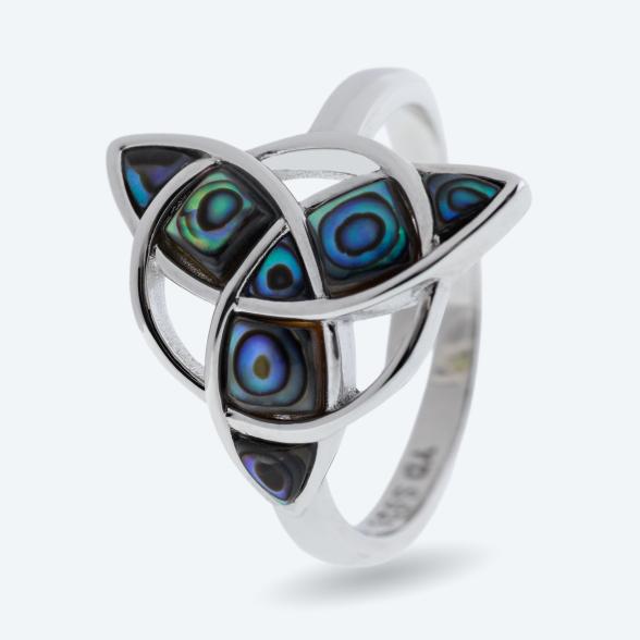 Christian Materne Ring 925 rhodiniert Abalone - 114017600000 - 1 - 588px