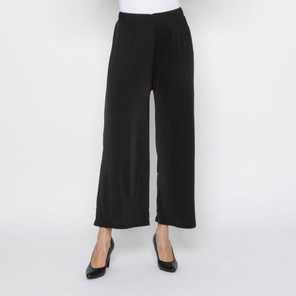 FASHION NEWS Damen-Hose uni schwarz M/L - 38/40 - 114018000001 - 1 - 588px