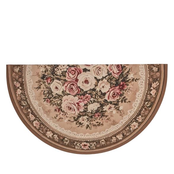 Fußmatte halbrund in 3D-Optik 50x90cm - 114021400000 - 1 - 588px