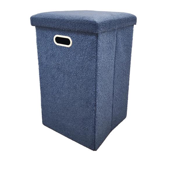 Teddy-Sitzhocker faltbar XL, blau - 114022500000 - 1 - 588px