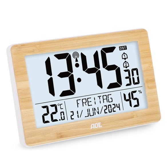 ADE Funkuhr mit XXL-Ziffern - 114023400000 - 1 - 588px