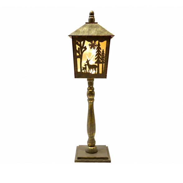 XXL-Holzlaterne mit LEDs - 114033200000 - 1 - 588px