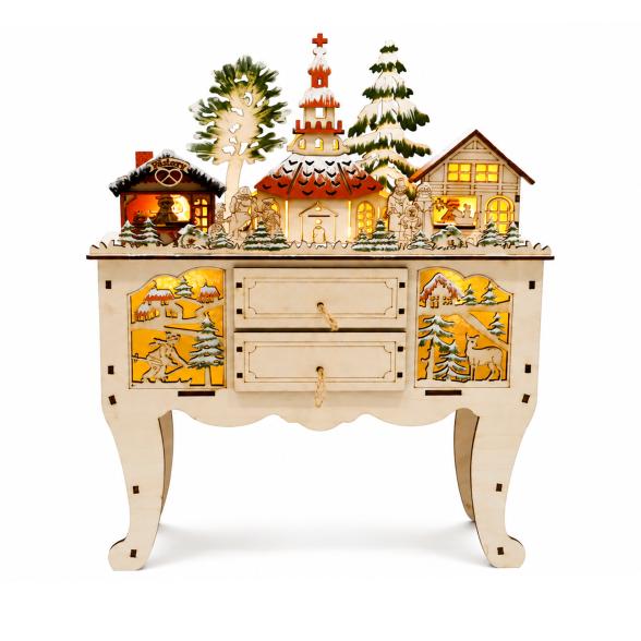 Holz-Kommode mit LEDs - 114033800000 - 1 - 588px