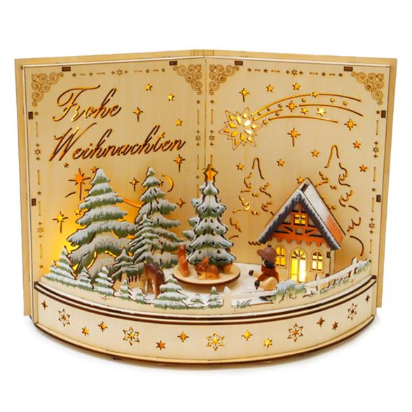 Holz-Schwibbogen Buchoptik - 114034100000 - 1 - 588px