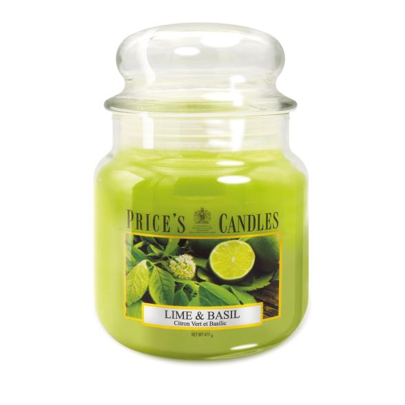 Price's Duftkerze Lime & Basil 411gr - 114043900000 - 1 - 588px
