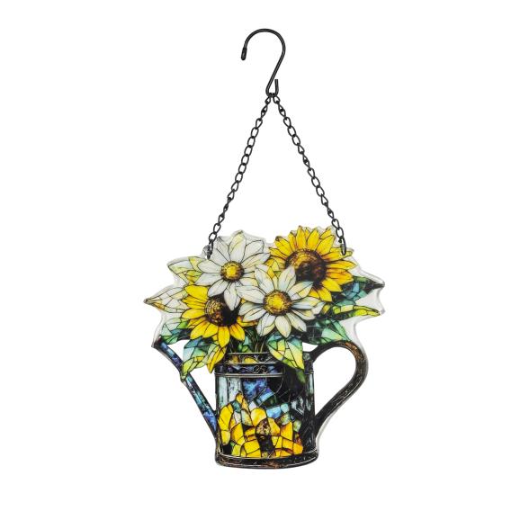 Fensterbild Sonnenblumen in Gießkanne - 114047100000 - 1 - 588px