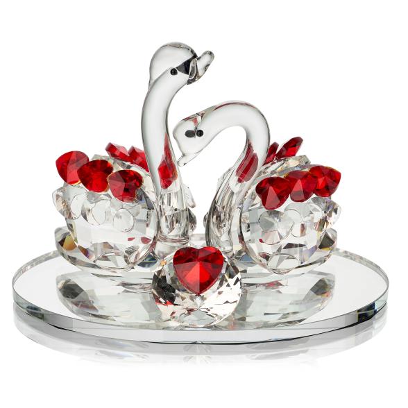 Crystal Dreams Schwanenpaar rot - 114052400000 - 1 - 588px
