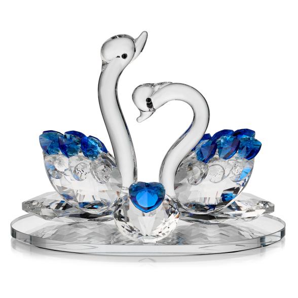 Crystal Dreams Schwanenpaar blau - 114052500000 - 1 - 588px
