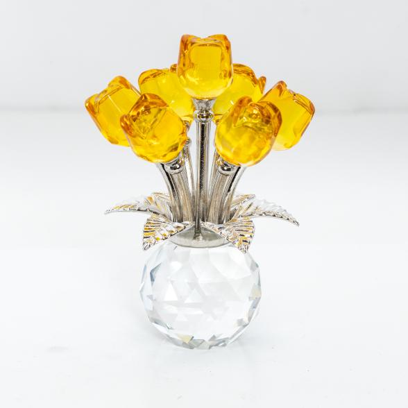 Crystal Dreams Rosen in Vase gelb - 114053600000 - 1 - 588px