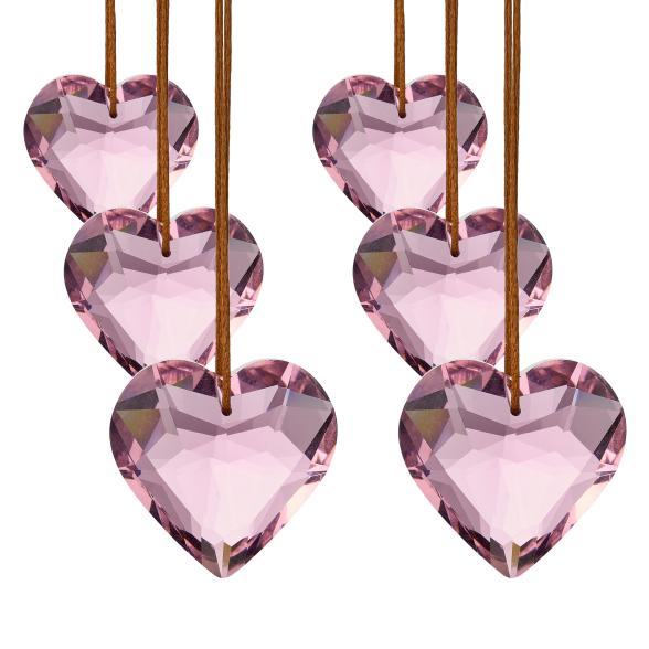 Crystal Dreams Rosa Herzchen 6tlg. - 114054000000 - 1 - 588px