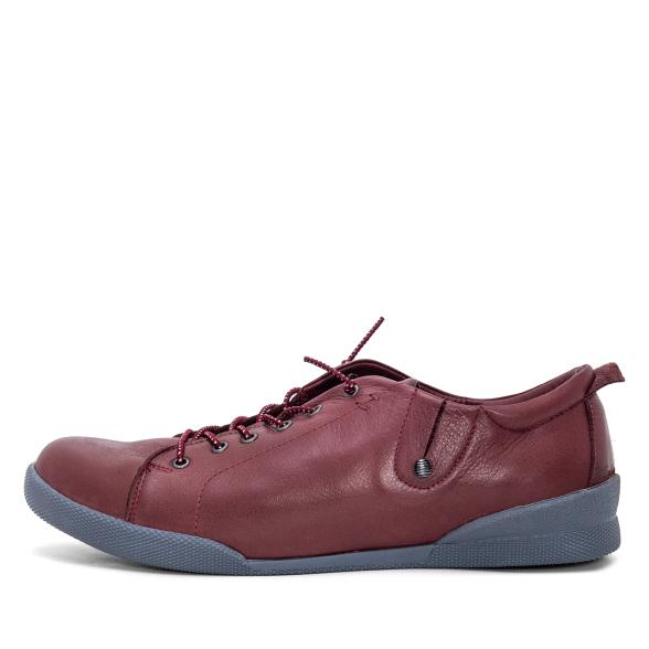 Andrea Conti Damen Lederslipper burgund 36 - 114059800001 - 1 - 588px