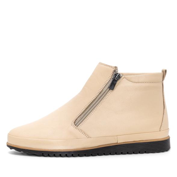 Andrea Conti Damen Lederstiefelette beige 36 - 114060400001 - 1 - 588px