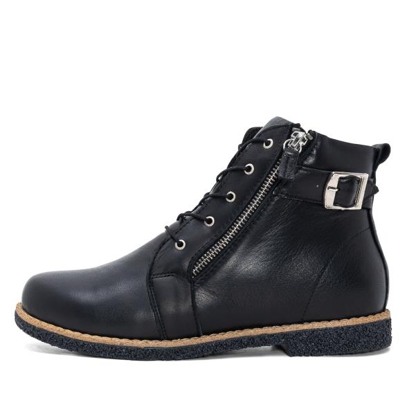 Andrea Conti Damen Lederstiefelette schwarz 42 - 114061200007 - 1 - 588px