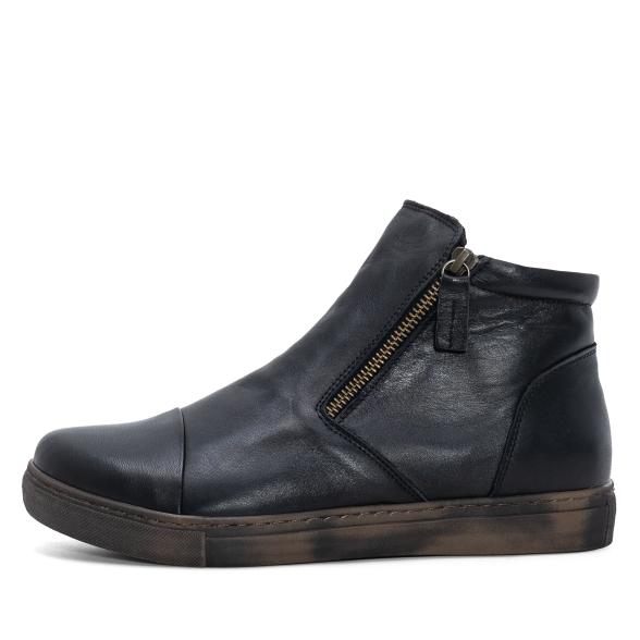 Andrea Conti Damen Lederstiefelette schwarz 36 - 114061800001 - 1 - 588px